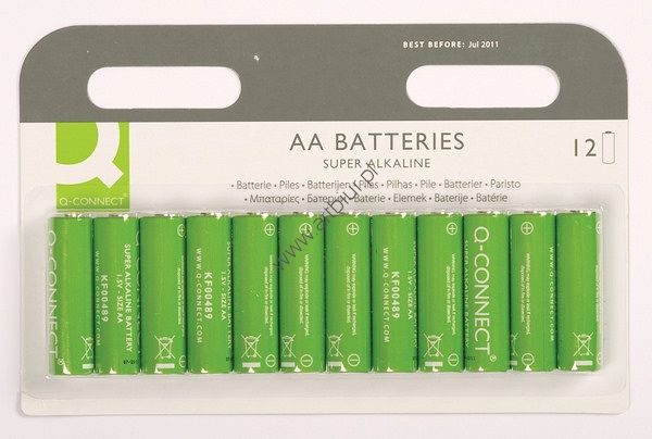 Baterie super-alkaliczne Q-CONNECT AA  LR06 1,5V 12szt.