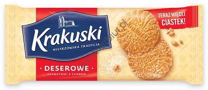 Ciastka Krakuski deserowe z cukrem Balhsen 200g