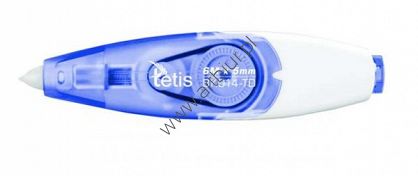 Korektor w taśmie Tetis BK014-TD z wymiennym wkładem, 5mm x6m