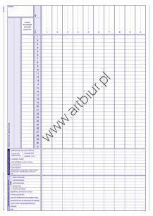 Druk 506-1 Lista obecności A4 Michalczyk i Prokop