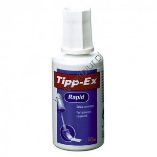 Korektor w płynie TIPP-EX Rapid z gąbką 20ml