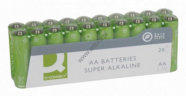 Baterie super-alkaliczne Q-ConnectAA LR06 1,5V 20szt.