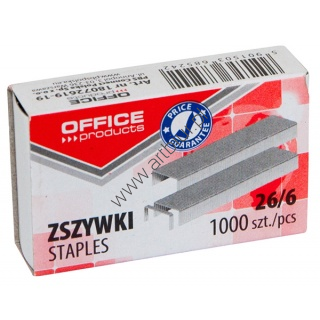 Zszywki 26/6 Office Products 1000szt