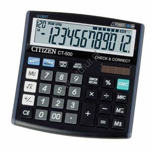 Kalkulator Citizen CT500J, biurkowy 