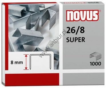 Zszywki 26/8 Novus