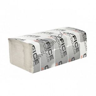 Ręcznik papierowy składany szary ZZ, 20x200 listków - KARTON