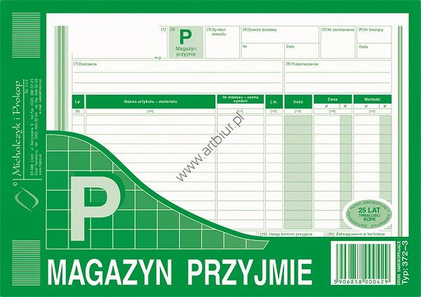 Druk 372-3 Magazyn przyjmie A5 Michalczyk i Prokop