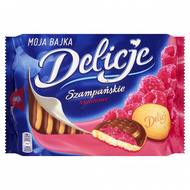 Ciastka Delicje szampańskie Wedel 294g różne smaki