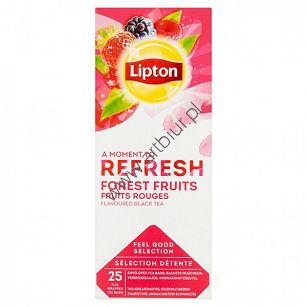 Herbata Lipton czarna FOREST FRUTIS 25szt