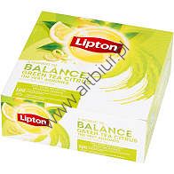 Herbata LIPTON zielona Green Tea Citrus 100szt