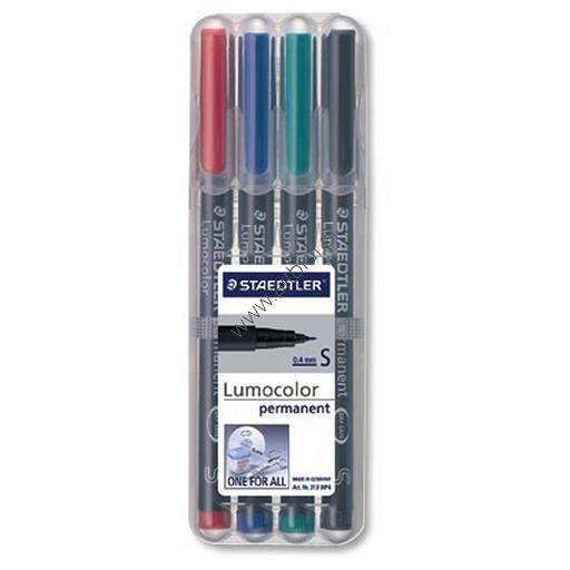 Foliopis Staedtler B 314 1,0-2,5mm kpl. 4 kolory