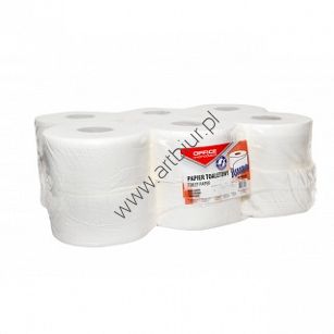 Papier toaletowy celulozowy Jumbo, 2-warstwowy, 120m, 12szt., biały Office Products