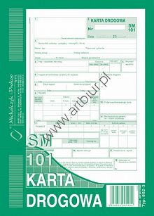 Druk 802-3N Karta drogowa A4 Michalczyk i Prokop