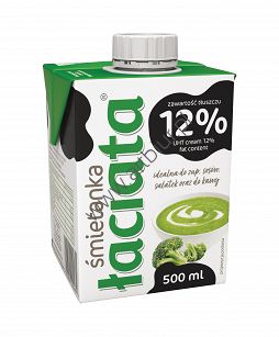 Śmietanka do kawy Łaciata 12% 500ml