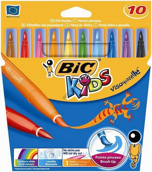 Flamastry Bic Visaquarelle 10 szt