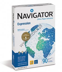 Papier ksero Navigator A4 90g Ekspression, 500 ark.
