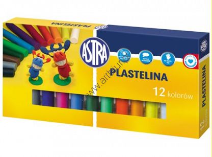 Plastelina 12 kolorów Astra 5550