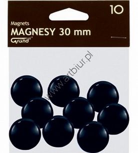 Magnesy średnica 30mm Grand 10szt