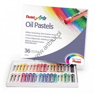 Pastele olejne PHN-36 Pentel 36 kolorów