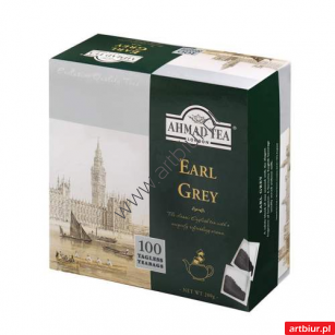 Herbata AHMAD EARL GREY czarna 100 torebek bez zawieszki