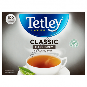 Herbata TETLEY EARL GREY czarna 100 szt