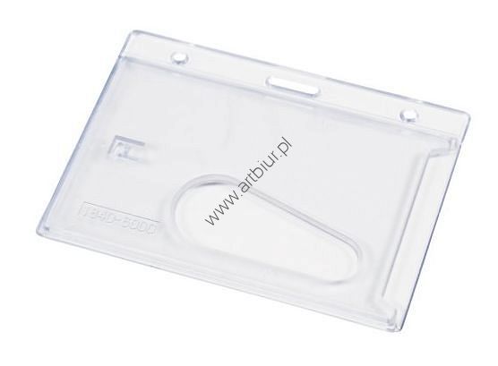 Holder PVC Donau sztywny 88x54mm