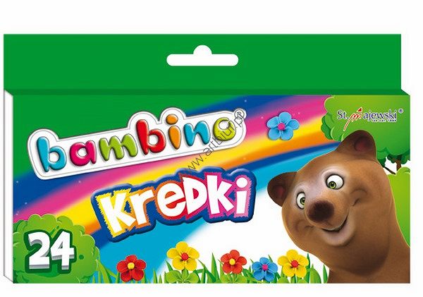 Kredki Bambino 24 kolory