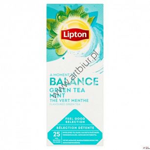 Herbata LIPTON Green Tea Mint 25szt