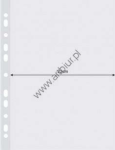 Koszulki poszerzane krystaliczne A4 120mic. Donau 1szt