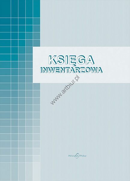 Druk 715-A Księga Inwentarzowa A4 Michalczyk i Prokop