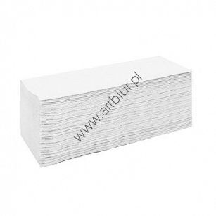 Ręcznik papierowy składany biały Cliver ZZ 20x200 listków biały makulatura