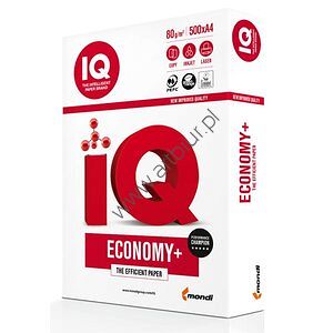 Papier ksero  A4 80g IQ Economy Plus - białość POLLUX