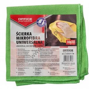 Ścierka z mikrofibry 30x30cm Office Products różne kolory