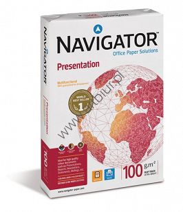 Papier ksero Navigator A4 100g, Presentation 500 ark.