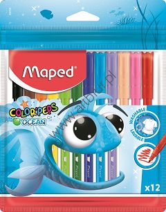 Flamastry COLORPENS Ocean 12 kolorów