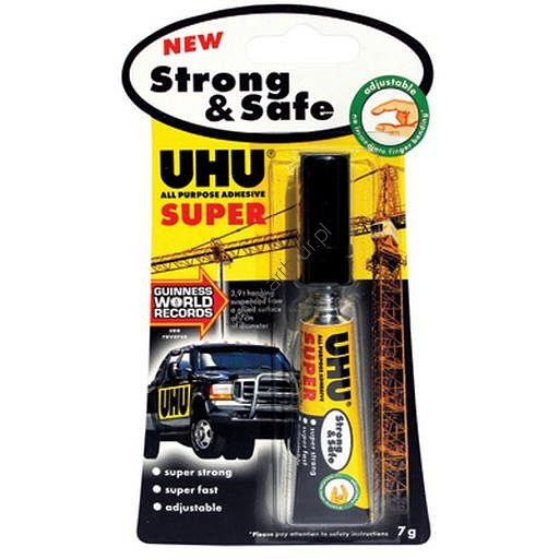 Klej UHU Strong & safe 7g blister