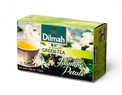 Herbata Dilmah Green Jaśmin 20x1,5g