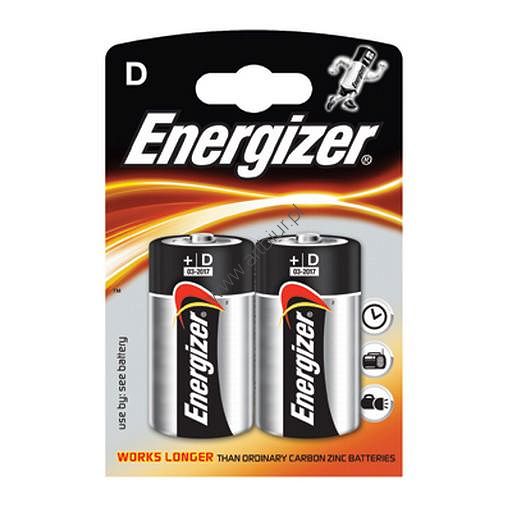 Baterie alkaliczne Energizer LR20 2szt.