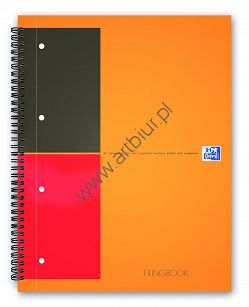 Kołonotatnik A4+ 80 kartek International Oxford Notebook